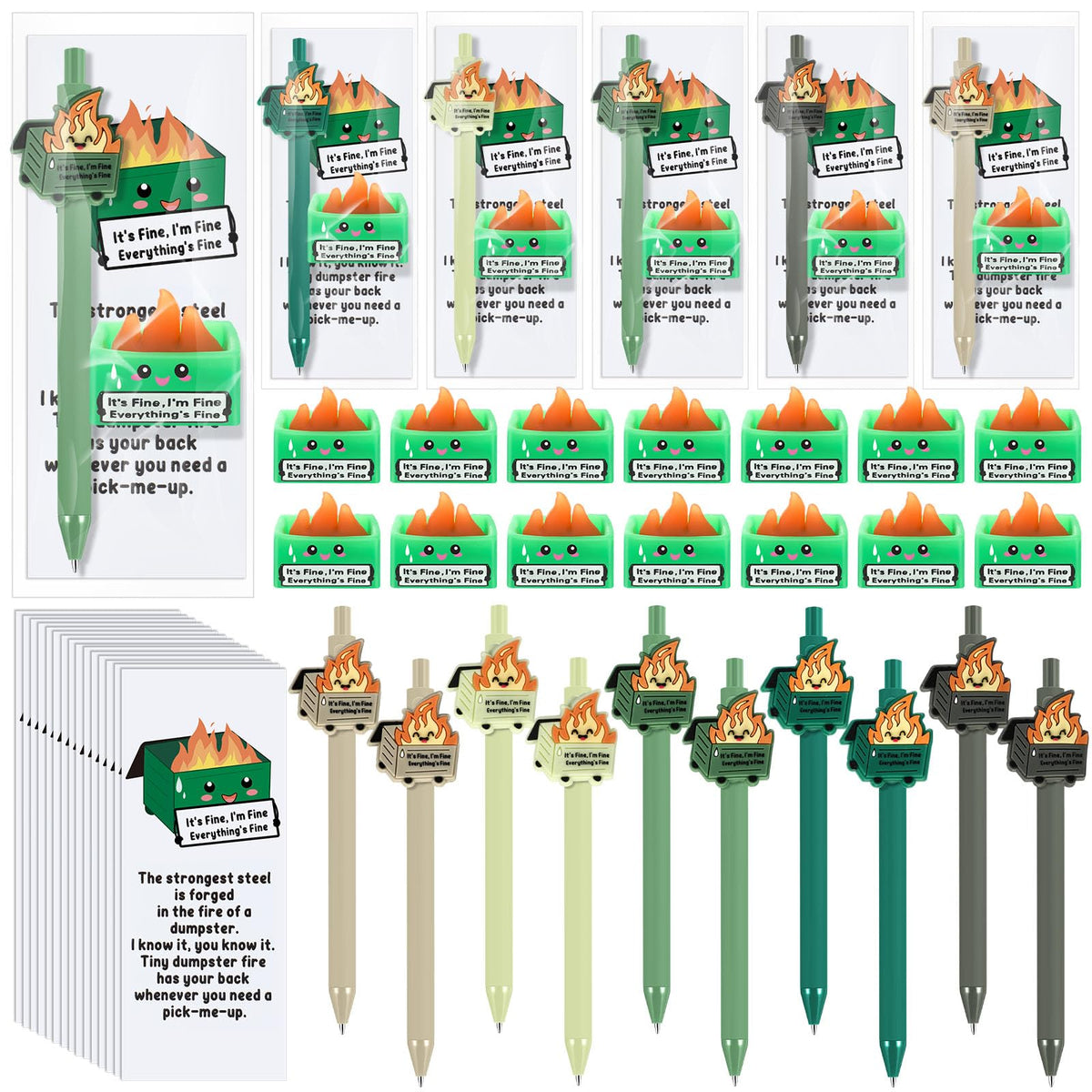 TecUnite Dumpster 20 Sets Classroom Motivation Gifts Bulk