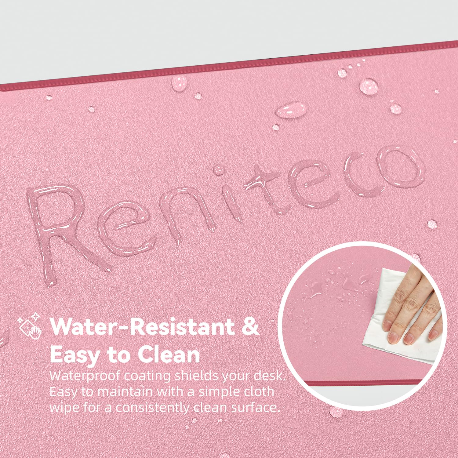 Reniteco Waterproof Large Office & Gaming Mouse Pad, 31.5" x 11.8" x 0.12"