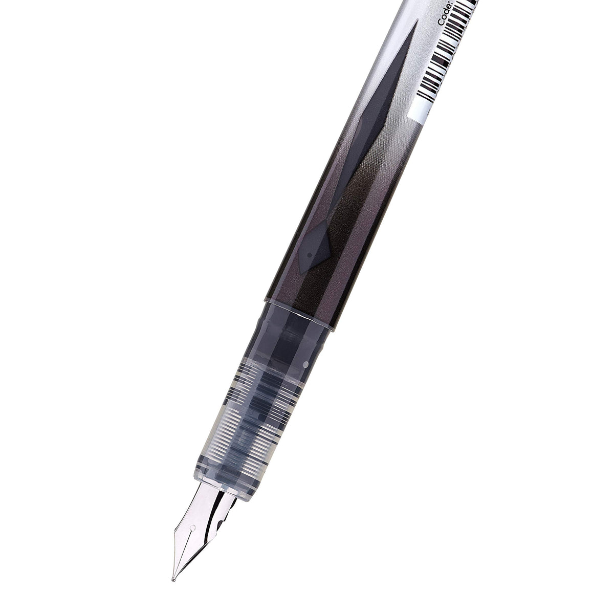 Platignum Tixx Black Fountain Pen [Pack of 1] 2000 Metre Writing Length [Ref: 50506]