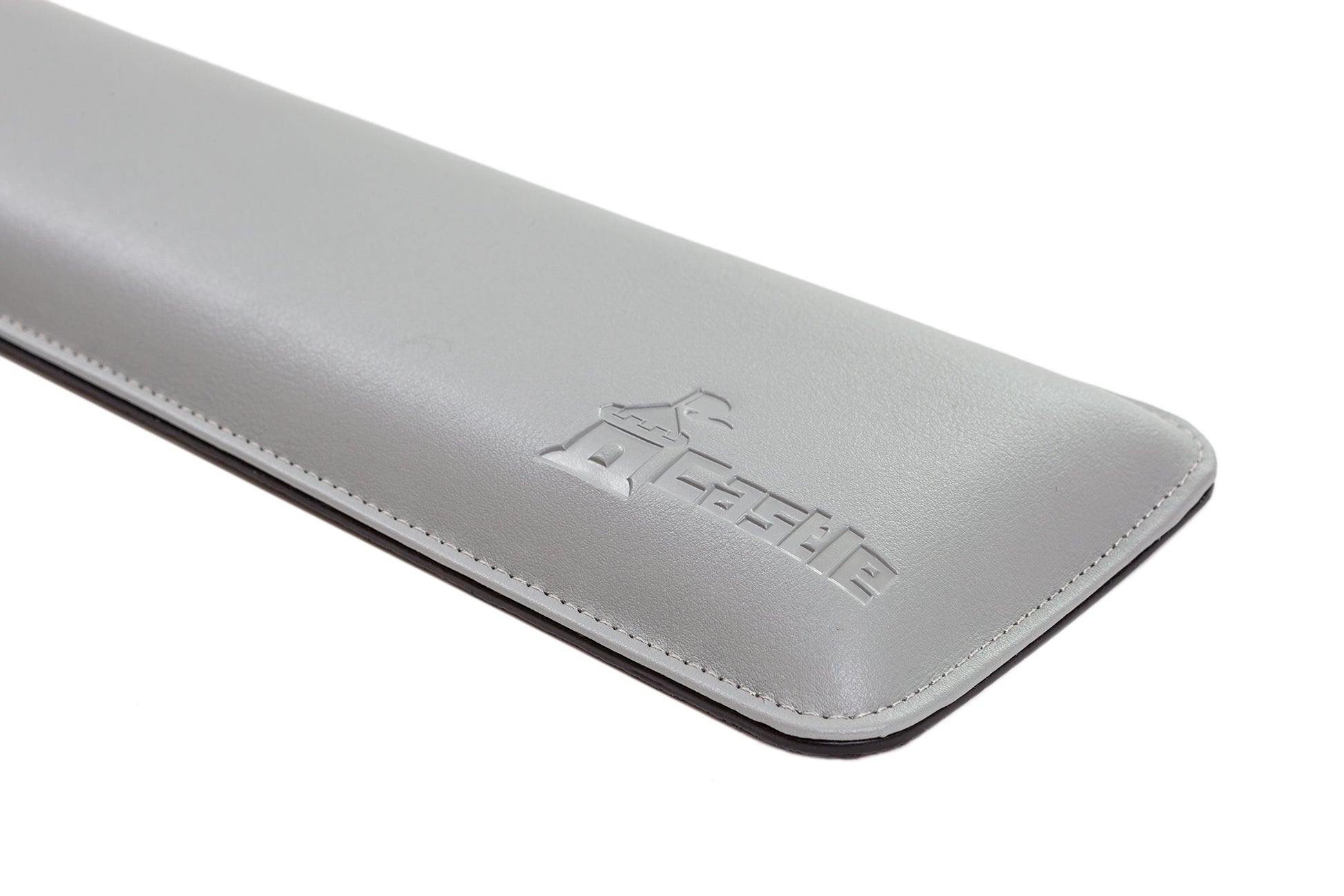 Bailey Full Size by Castle - Leather Ergonomic Computer Wrist Rest Pad for Keyboards with Around
