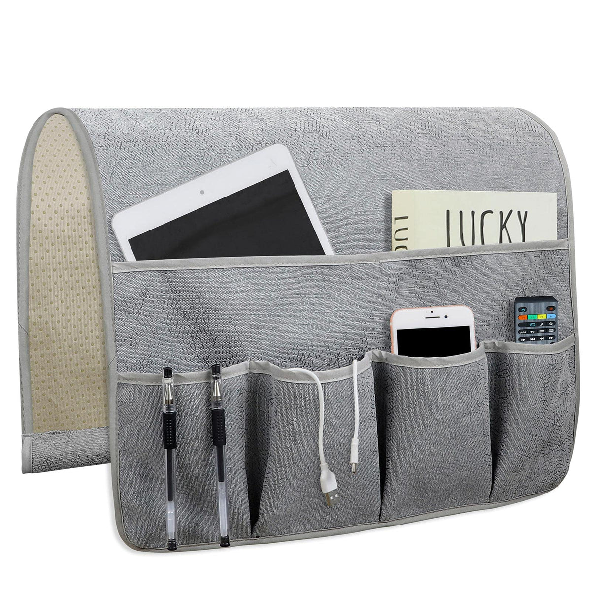 Remote Control Holders for Armchairs, Couch Caddy, Featuring Non-Slip Bases