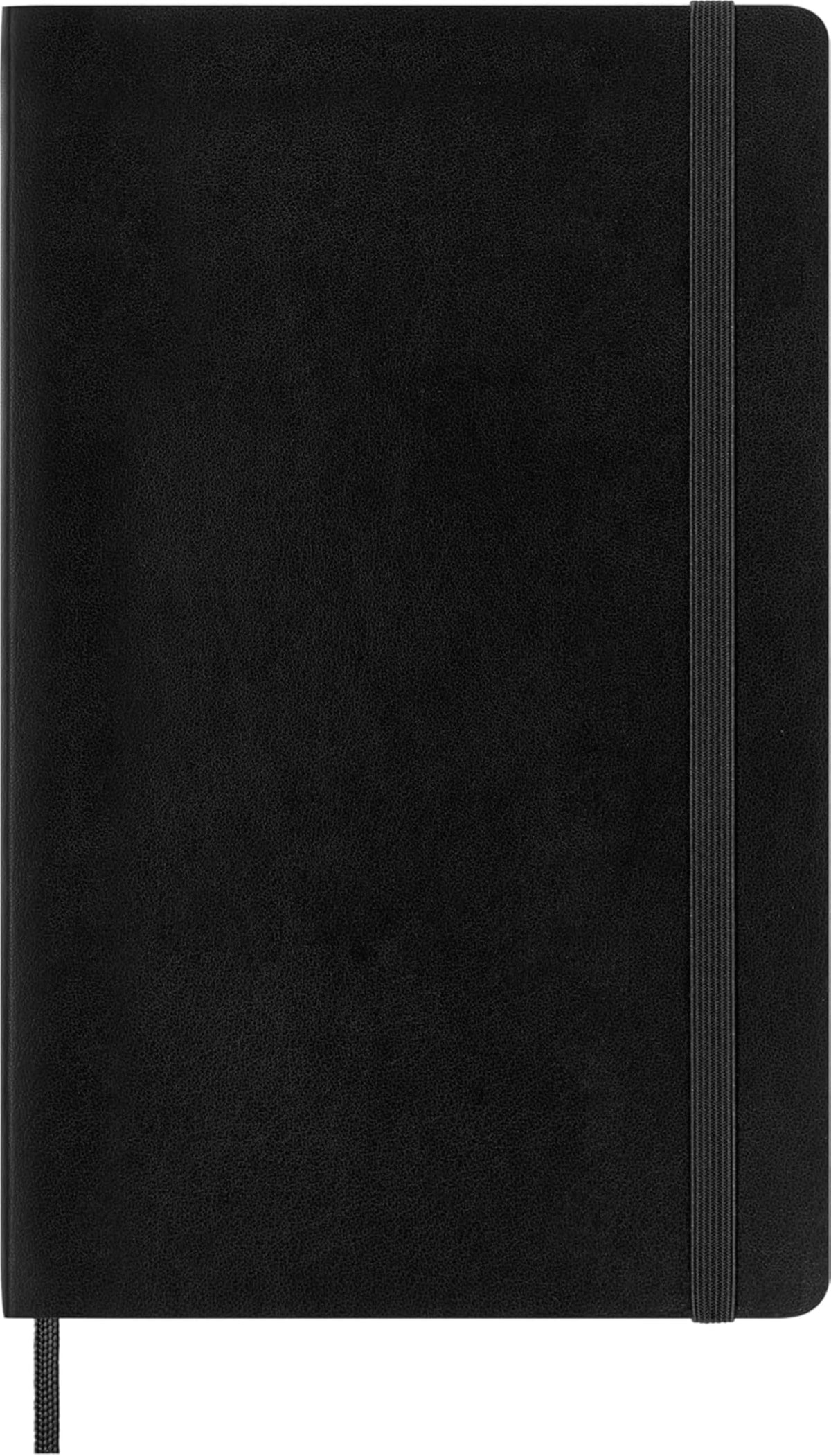 Moleskine Classic Notebook, Soft Cover, Large (5" x 8.25") Plain/Blank, Black, 240 Pages