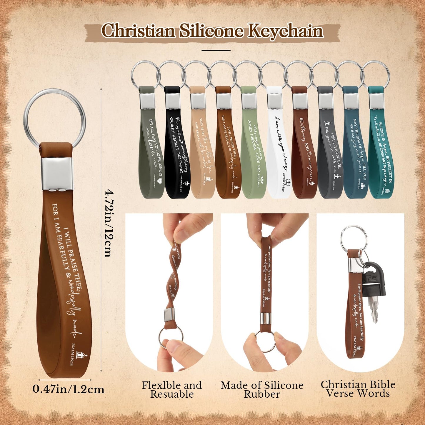 Gueevin 40 Sets Christian Party Favors Gifts Bulk Church,Blessing