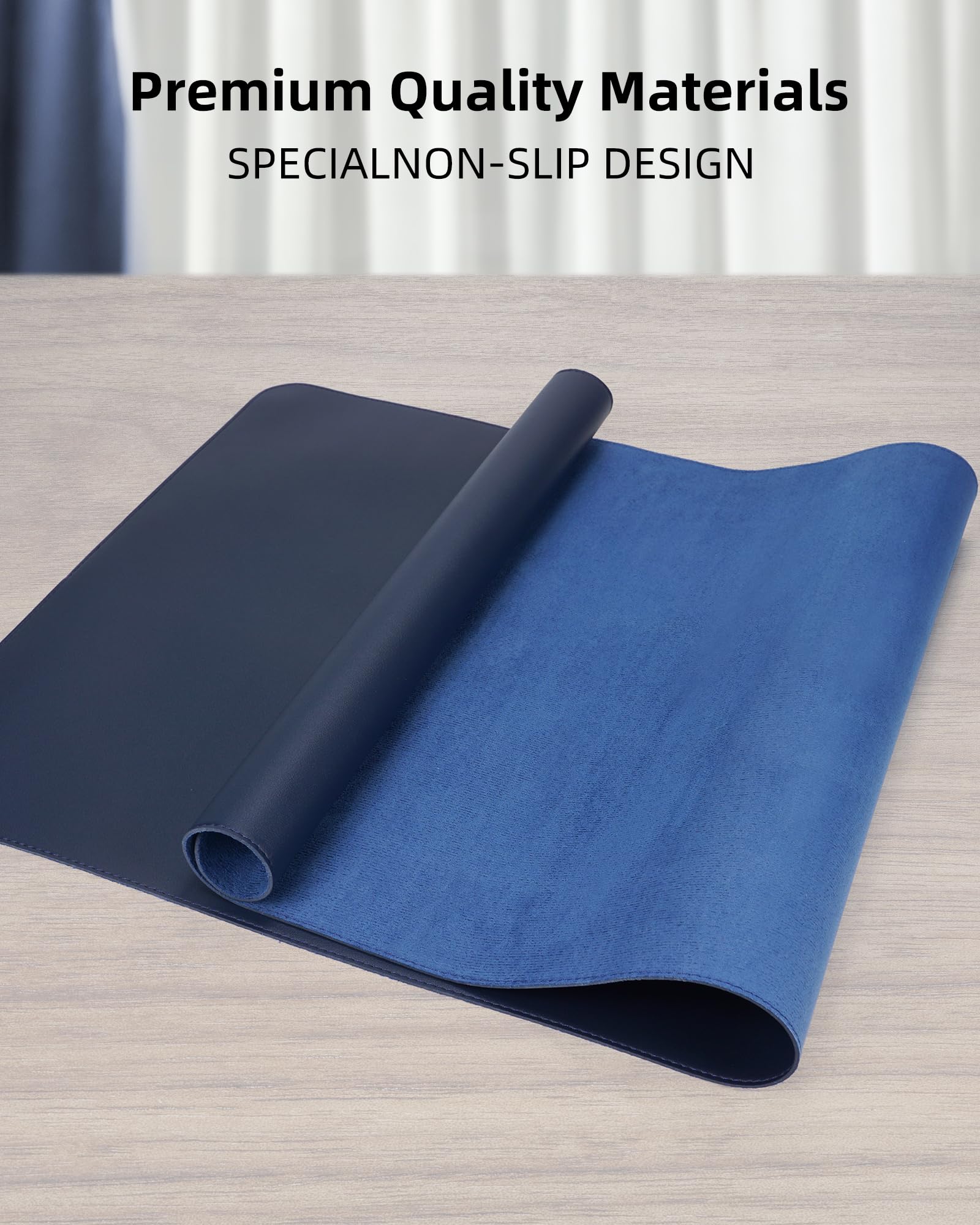 Extra Large Desk Mat - 63"x 17" Non-Slip Desk Pad for Office and Home - Ideal for Large Mouse Pad