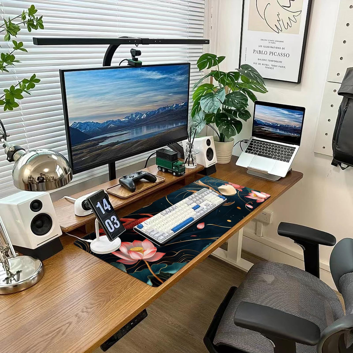 Gaming Mouse Pad Desk Pad XL Large Mouse Mat Keyboard Mat Office Desk Decor AccessoriesKeyboard Mat