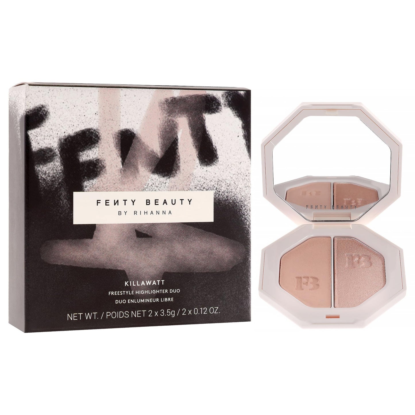Fenty Beauty by Rihanna Killawatt Freestyle Highlighter Lightning Dust/Fire Crystal