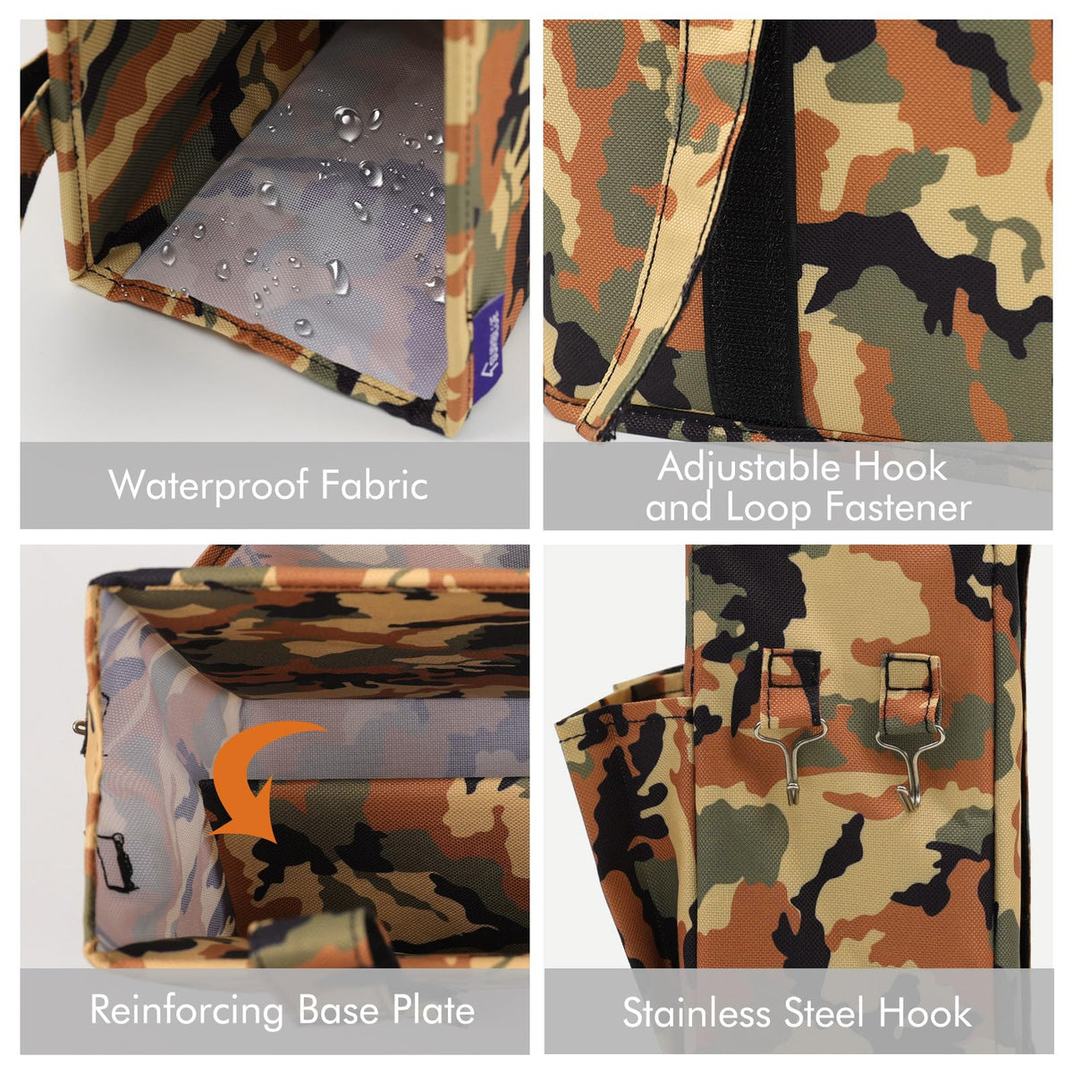 Surblue Bedside Caddy Hanging Organizer Storage Bag Pocket for Bunk, Hospital Beds, College Dorm