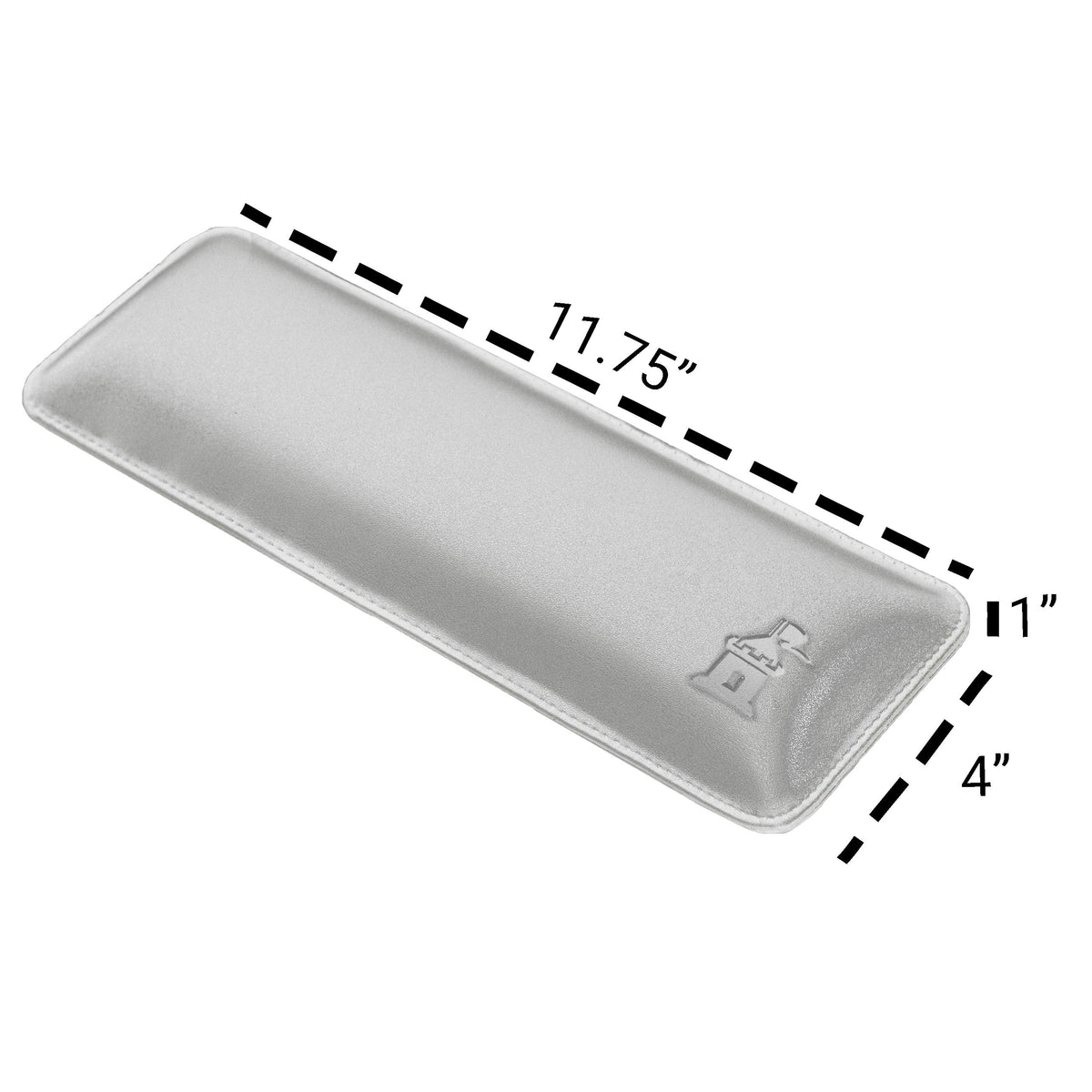 Bailey Compact by Castle - Wrist Rest for Keyboards with Around 61 Keys - Leather Ergonomic