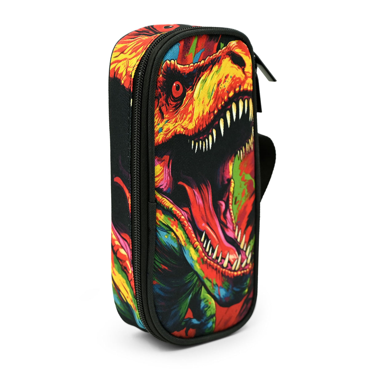 Droerfes Dinosaur Pencil Case Pencil Pouch Large Capacity Pen Bag School Office Organizer