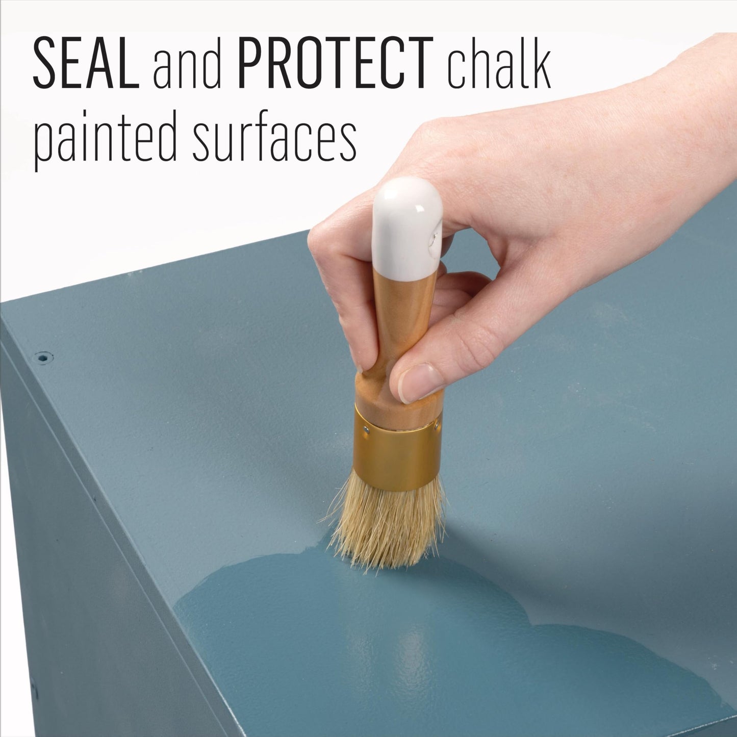 FolkArt Home Decor Chalk and Wax Brushes,