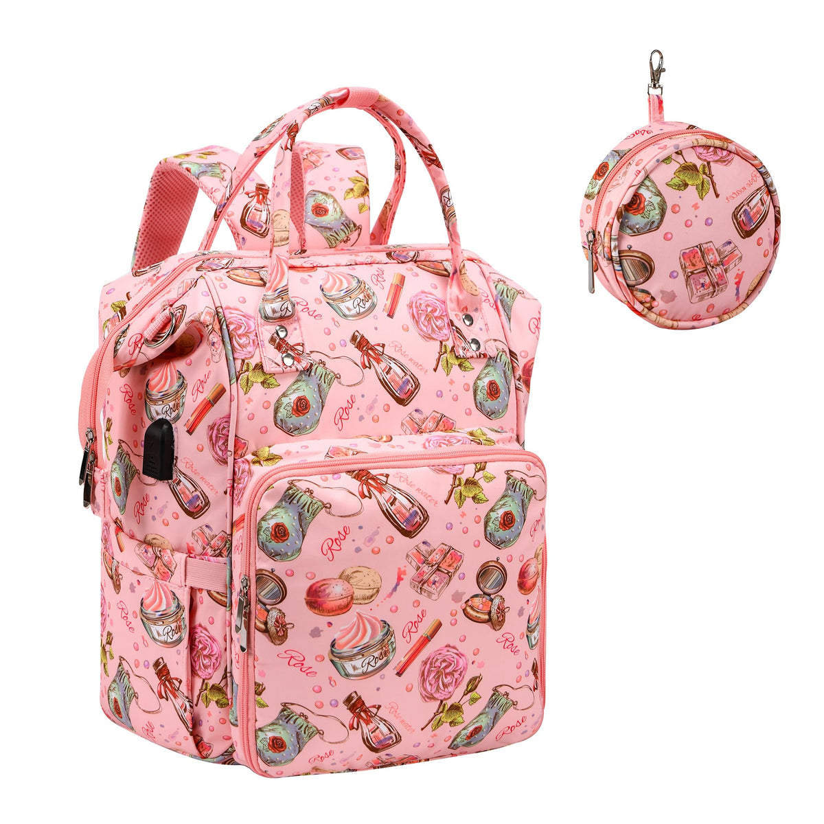 KOKNIT Crochet bag,knitting bag Backpack and Tote Bag Large capacity Yarn Storage Travel Women