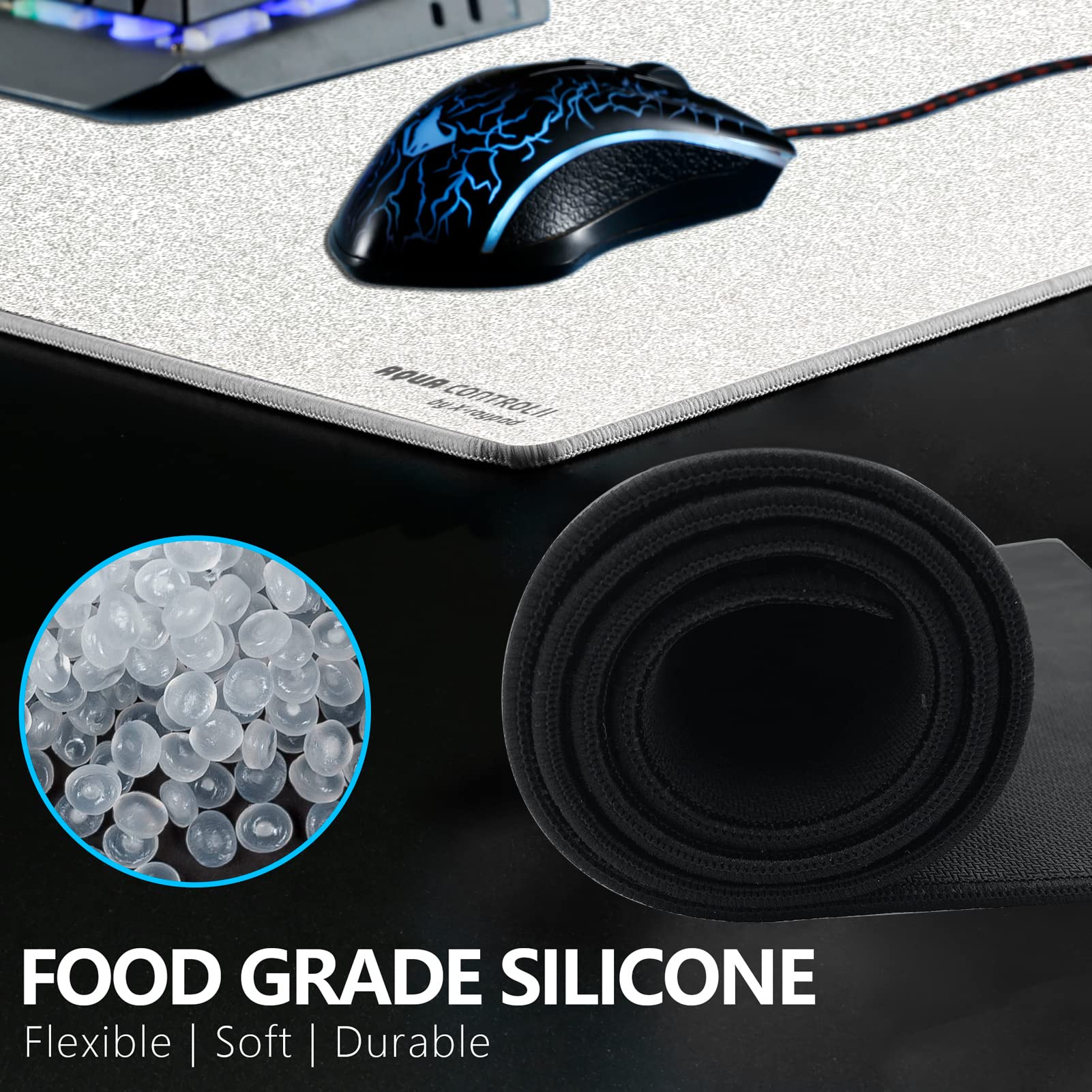 X-Raypad Aqua Control 2 Gaming Mouse Pad, Ultra-High Precision Mouse Pad with Perfect Speed and
