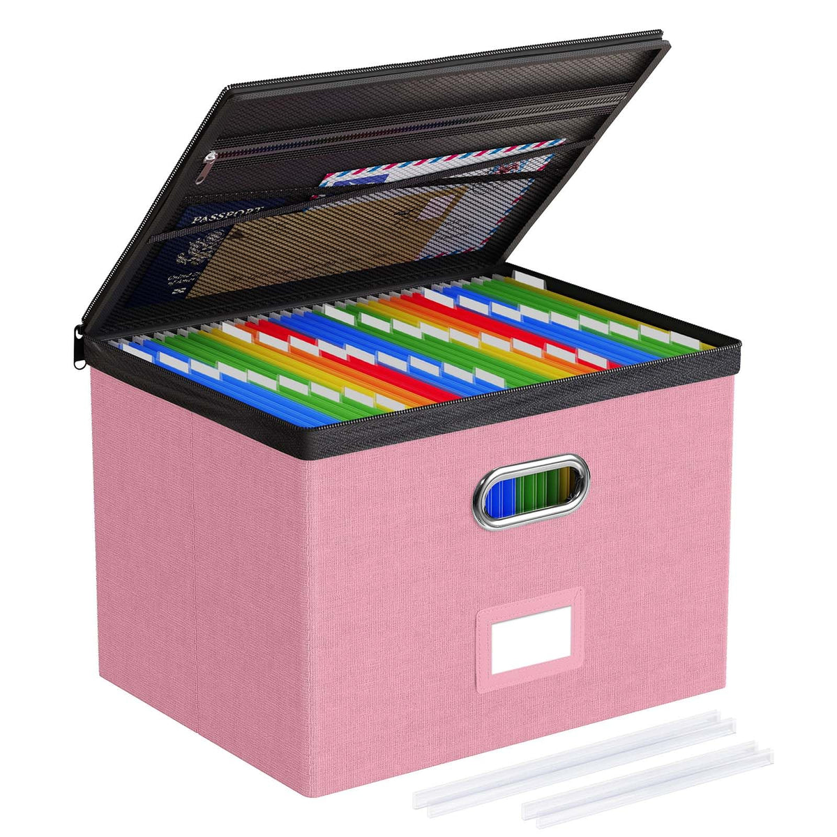 Oterri File Box Large 1-Pack Hanging Organizer for Letter/Legal-Size Folder