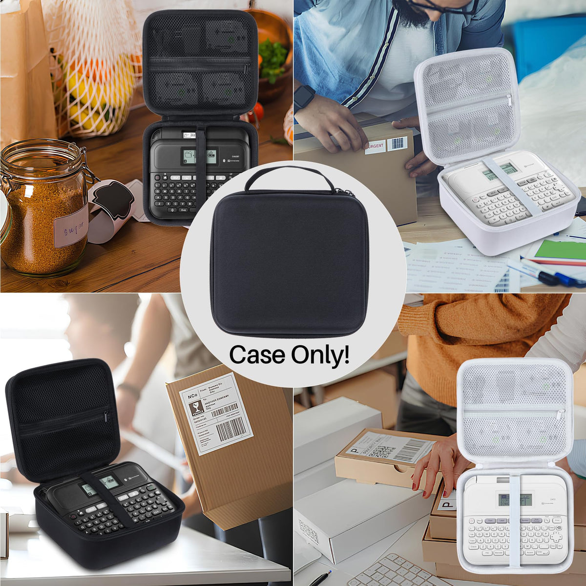 Lebakort Storage Case Compatible with Brother P-Touch PTD410 / PTD460BT Label Maker