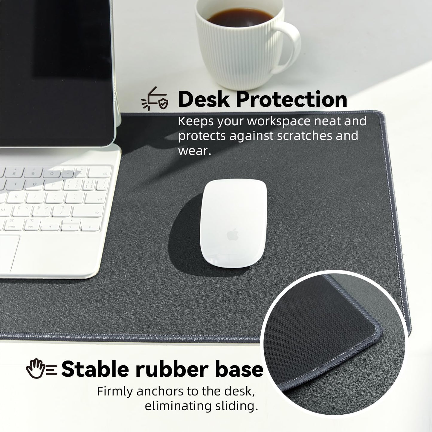 Reniteco Waterproof Large Office & Gaming Mouse Pad, 31.5" x 11.8" x 0.12"