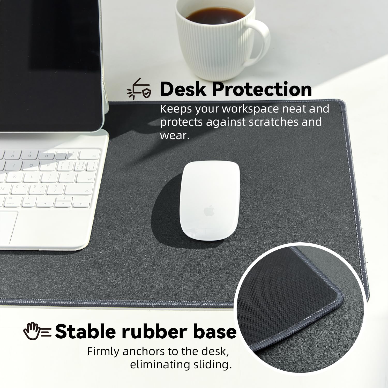 Reniteco Waterproof Large Office & Gaming Mouse Pad, 31.5" x 11.8" x 0.12"