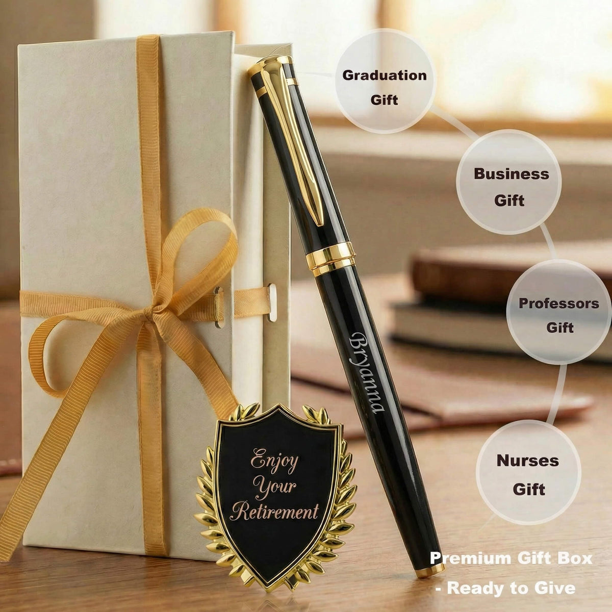 Yastar Customised Pens Gift for Christmas Father's day Graduation Wedding