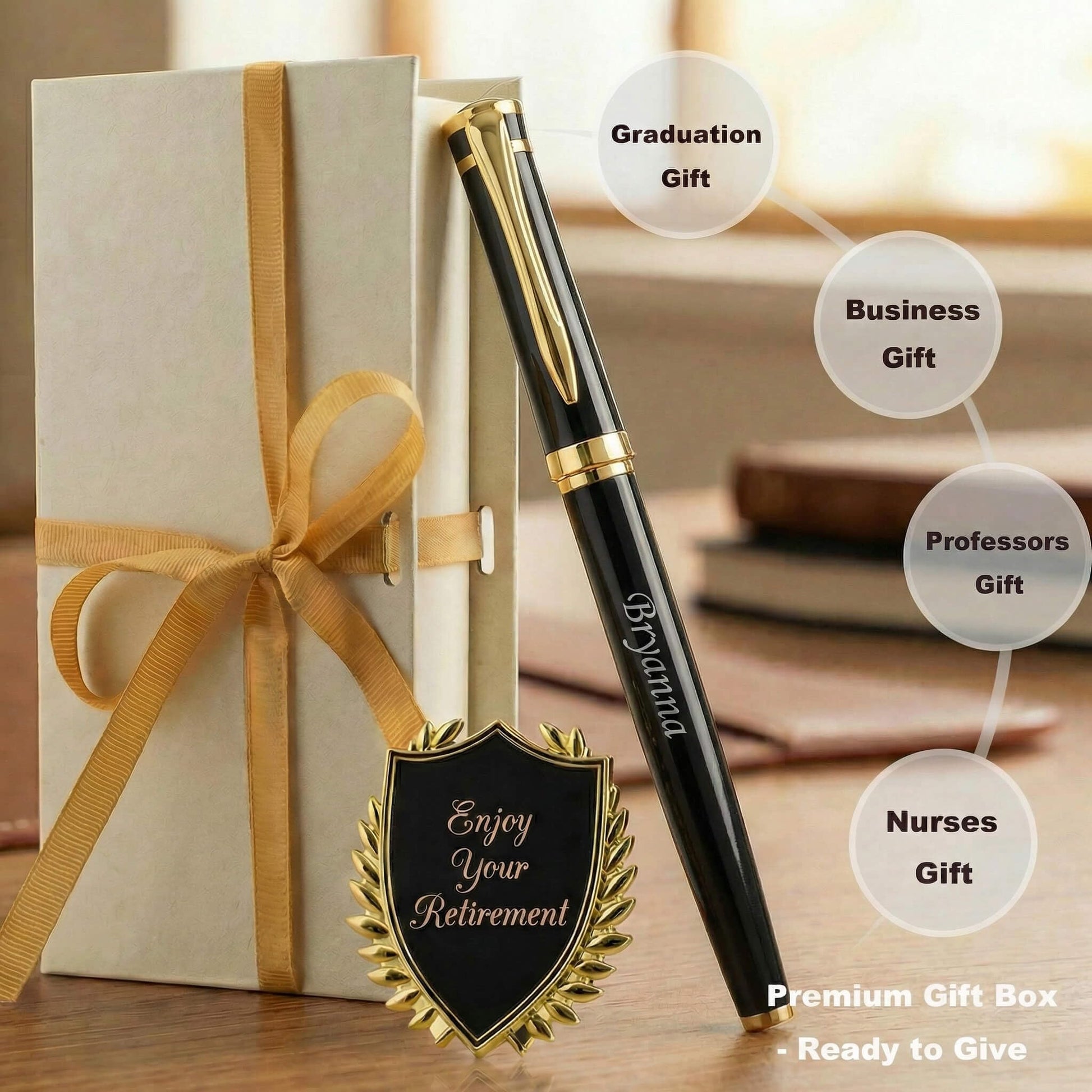 Yastar Customised Pens Gift for Christmas Father's day Graduation Wedding