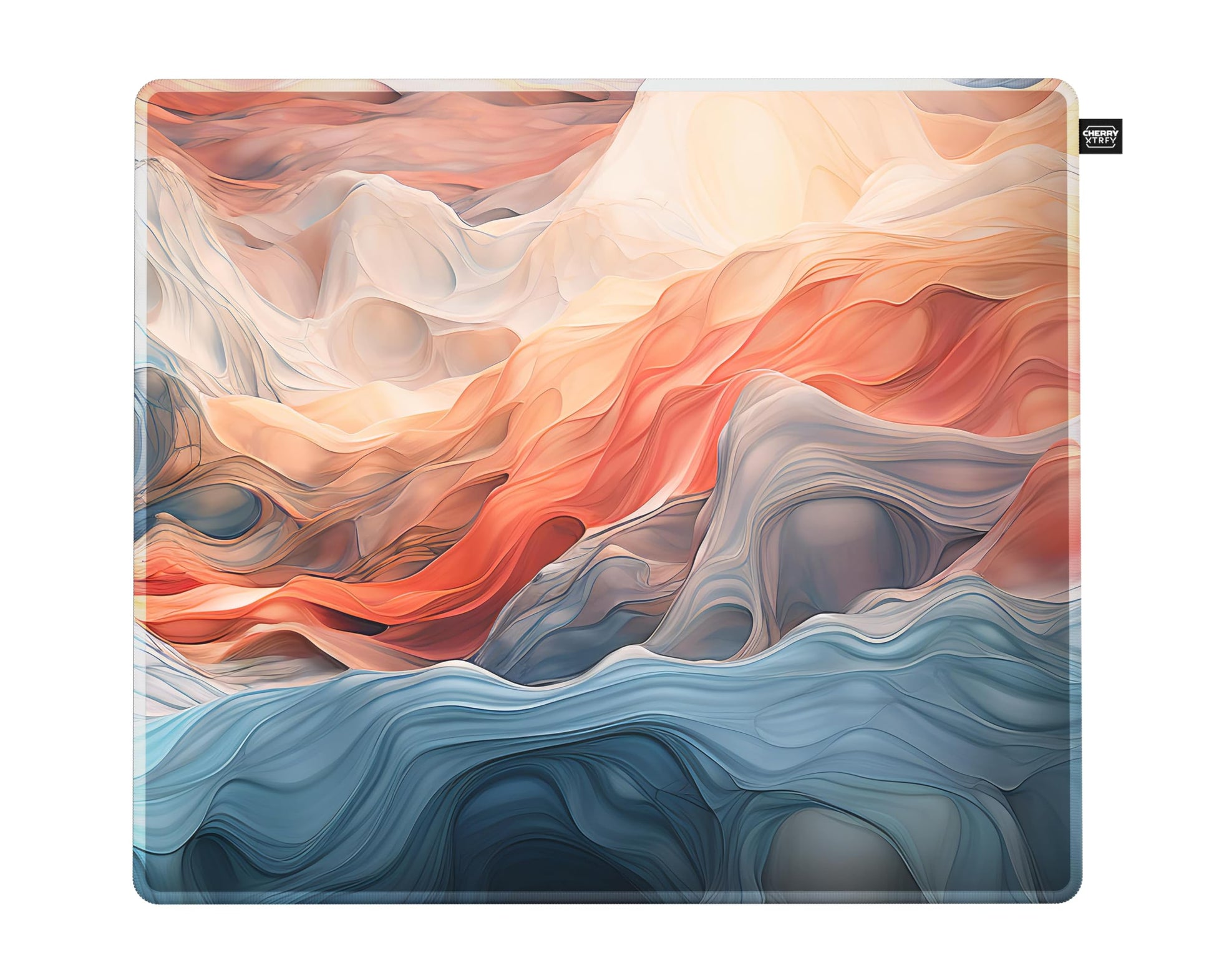 CHERRY XTRFY GP5, Fabric Gaming Mouse Pad in M (320 x 270 x 3 mm), Smooth Speed Pad for Precision