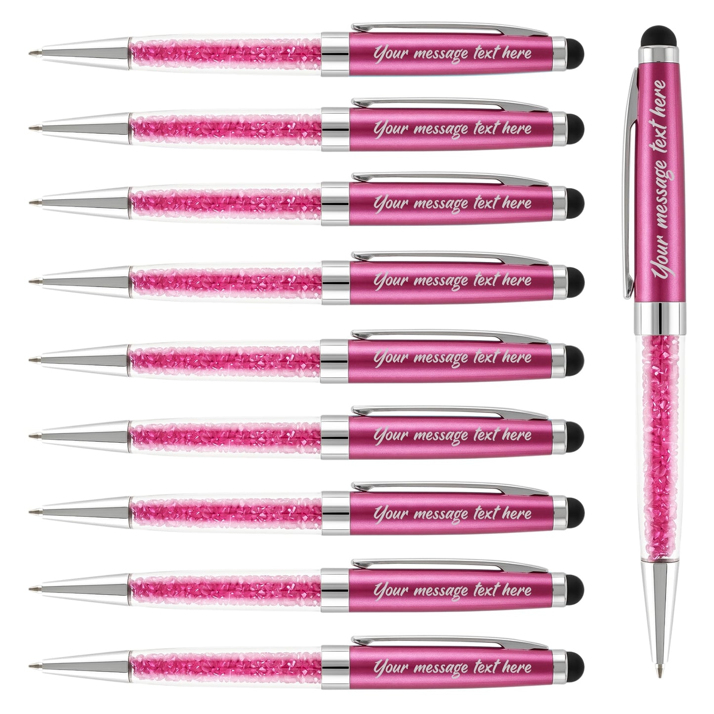 Ancolo Custom Pens with Stylus Tip Gift for Women/Lady/Girl/Teacher/Manager