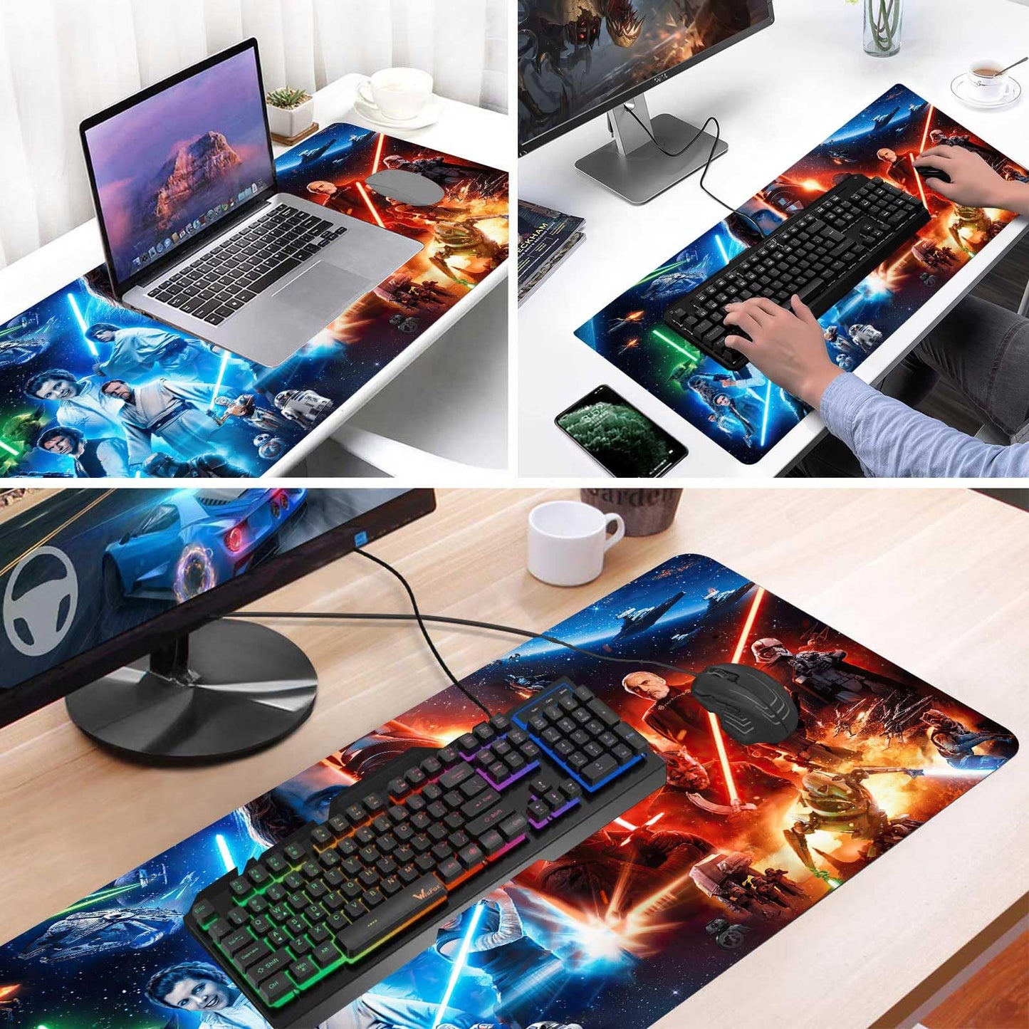 Large Gaming Mouse Pad XXL,Extended Large Gaming Mousepad,Desk Accessories,Office Supplies,Office