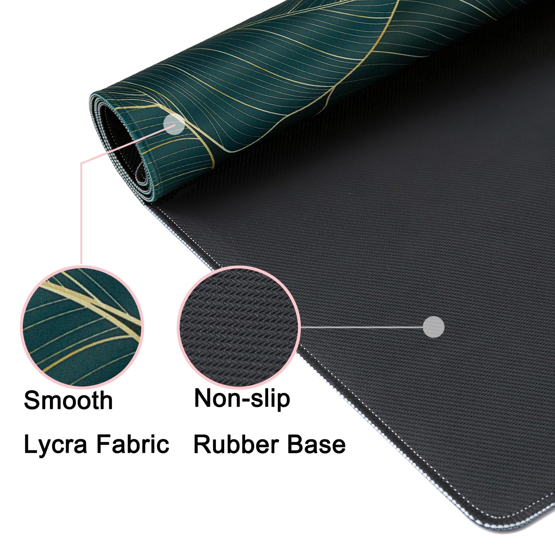 Wiabsi Desk Mat Pad,Large XXL Extended Mouse Pad Mat for Desktop Keyboard