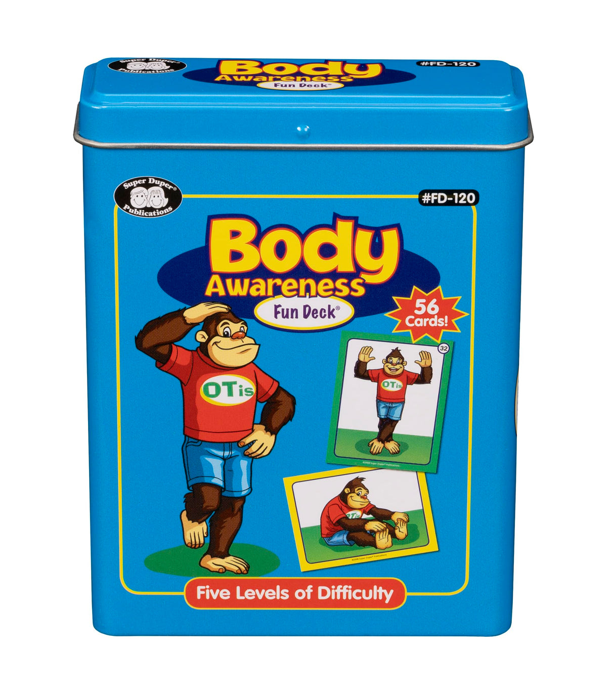 Super Duper Publications | Yoga Body Awareness and Exercise Fun Deck | Occupational Therapy Flash