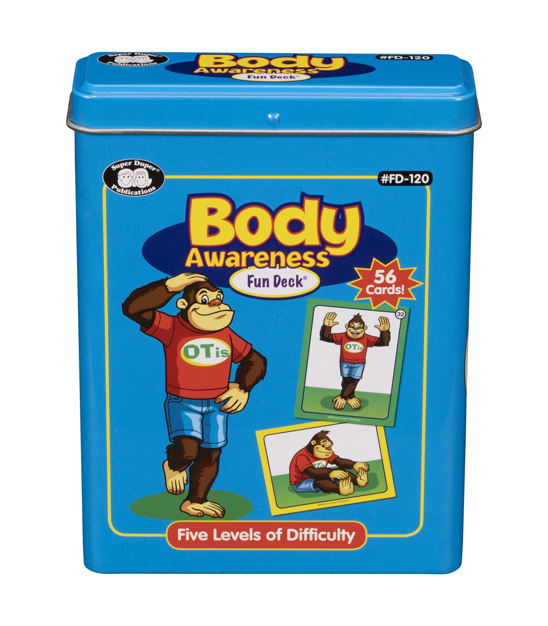 Super Duper Publications | Yoga Body Awareness and Exercise Fun Deck | Occupational Therapy Flash