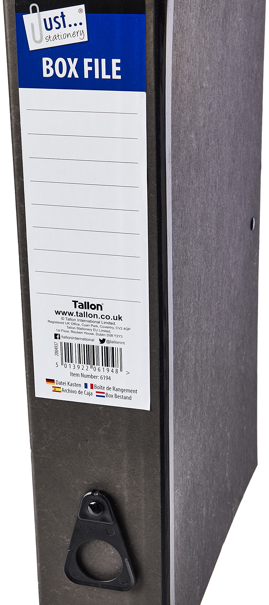 Just Stationery Box File
