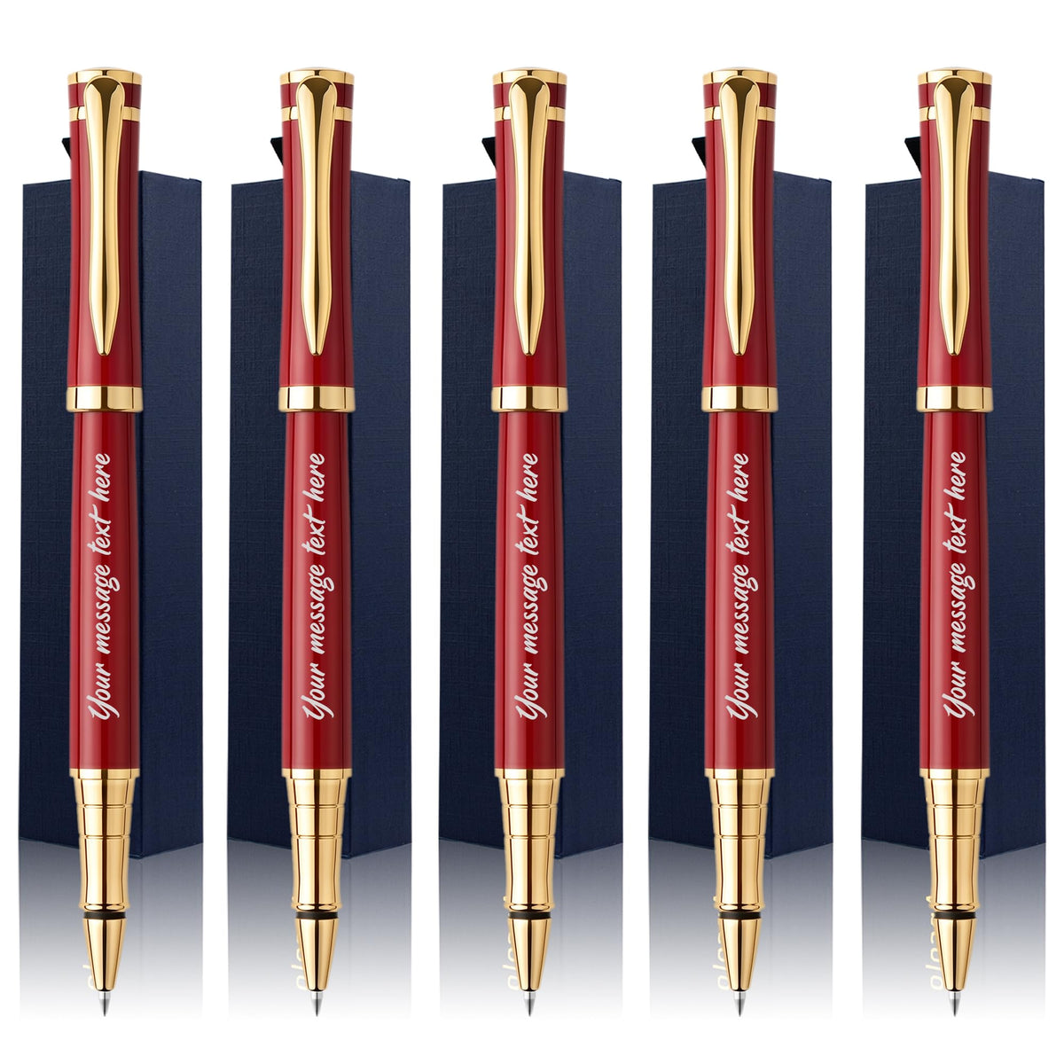 Engraved Pens - Custom Your Message Names Phone Number, Gift for Men Women