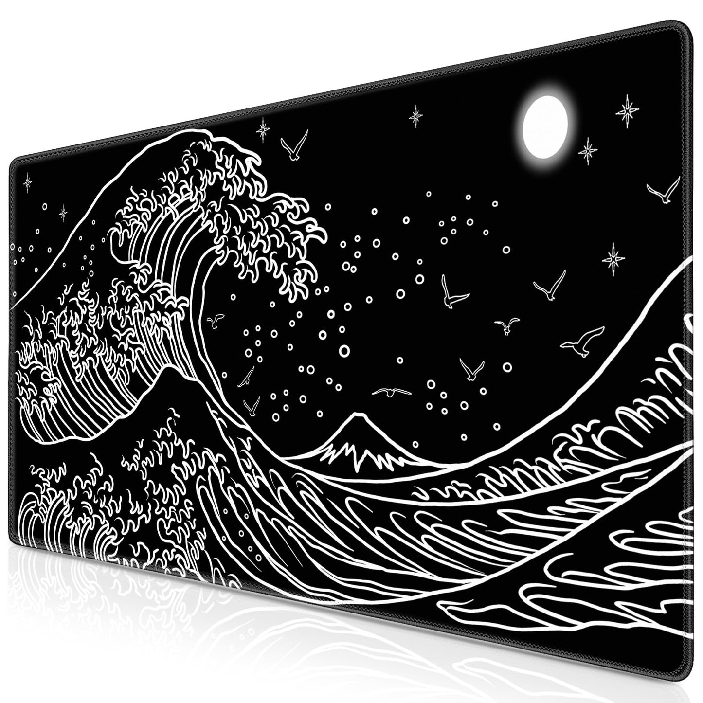 Canjoy Large Gaming Mouse Pad, 35.4x15.7in Computer Keyboard and Mouse Mat