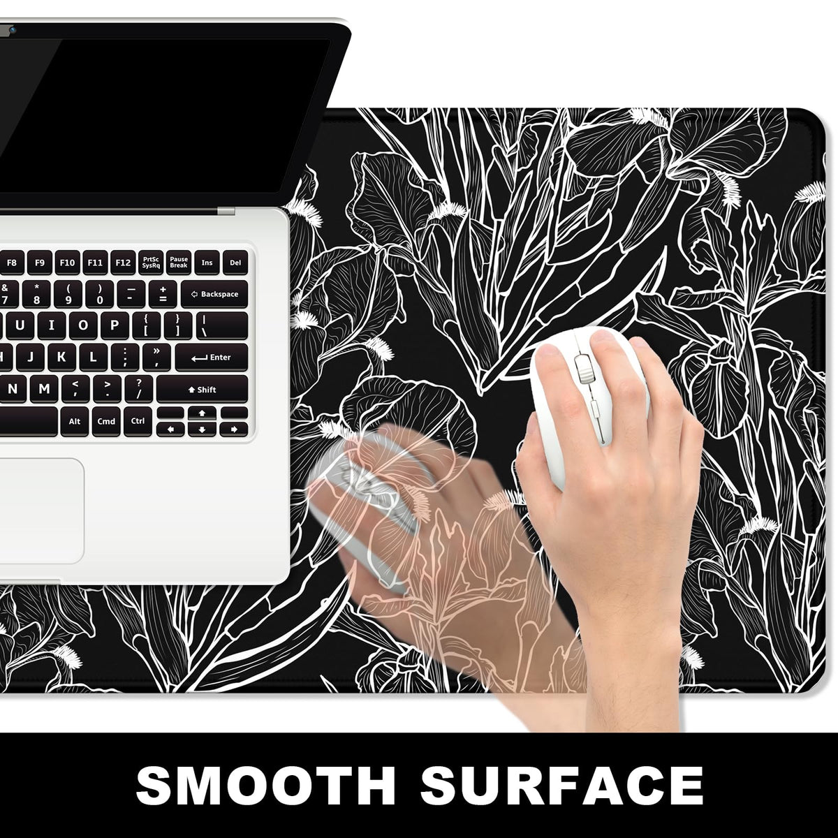BOSOBO Large Mouse Pad, Desk Pad, XXL XL Extended Gaming Mouse Pad, Desk Mat for Office & Home