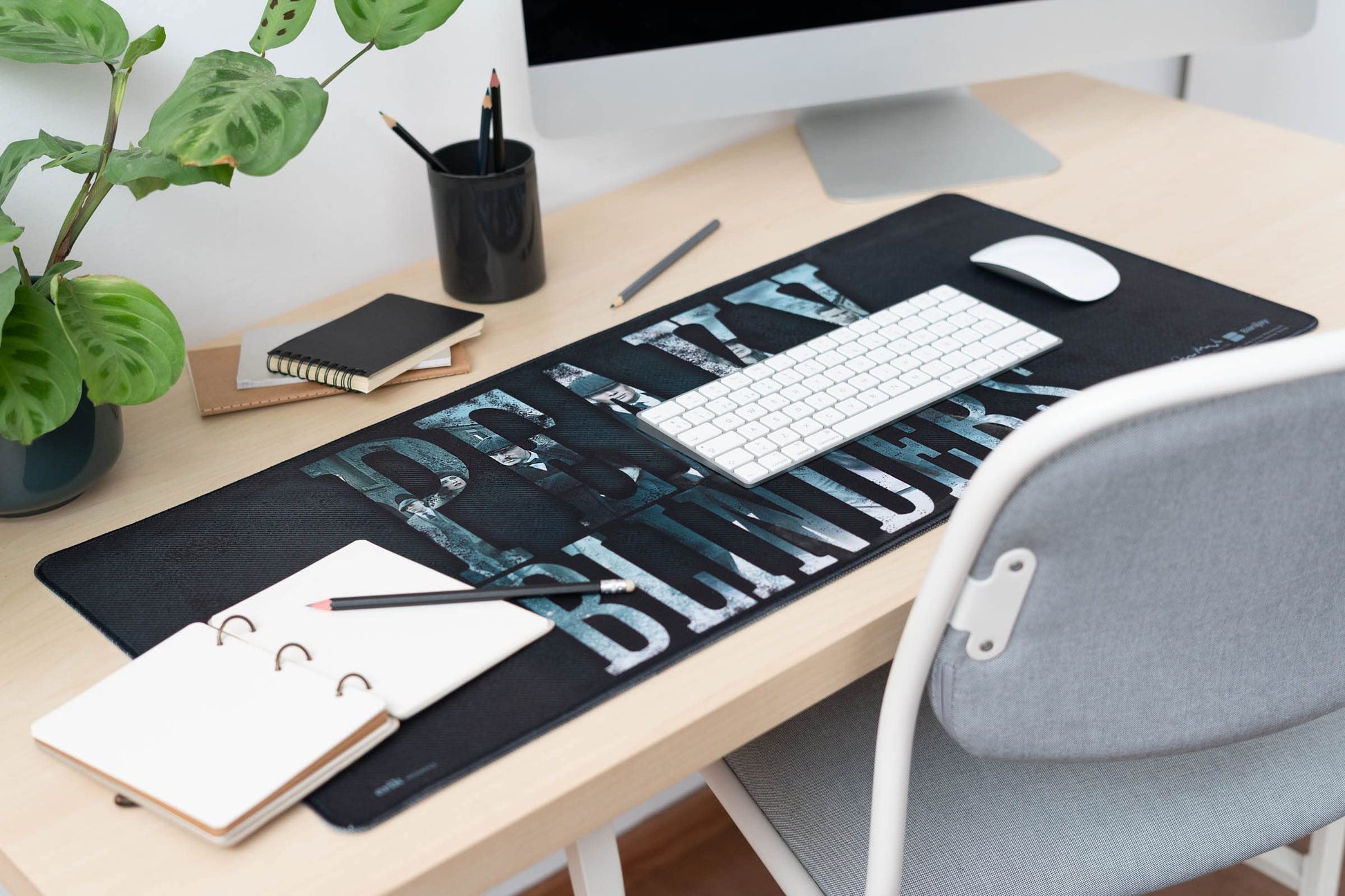Grupo Erik XXL Mouse Pad - Peaky Blinders Gifts | Gaming Desk Mat 31.5 x 13.8 inches, Non-Slip