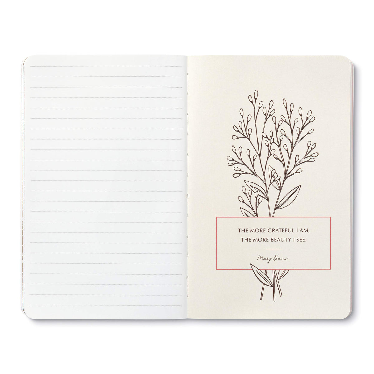 Compendium Softcover Journal - My heart gives thanks… – A Write Now Journal with 128 Lined Pages