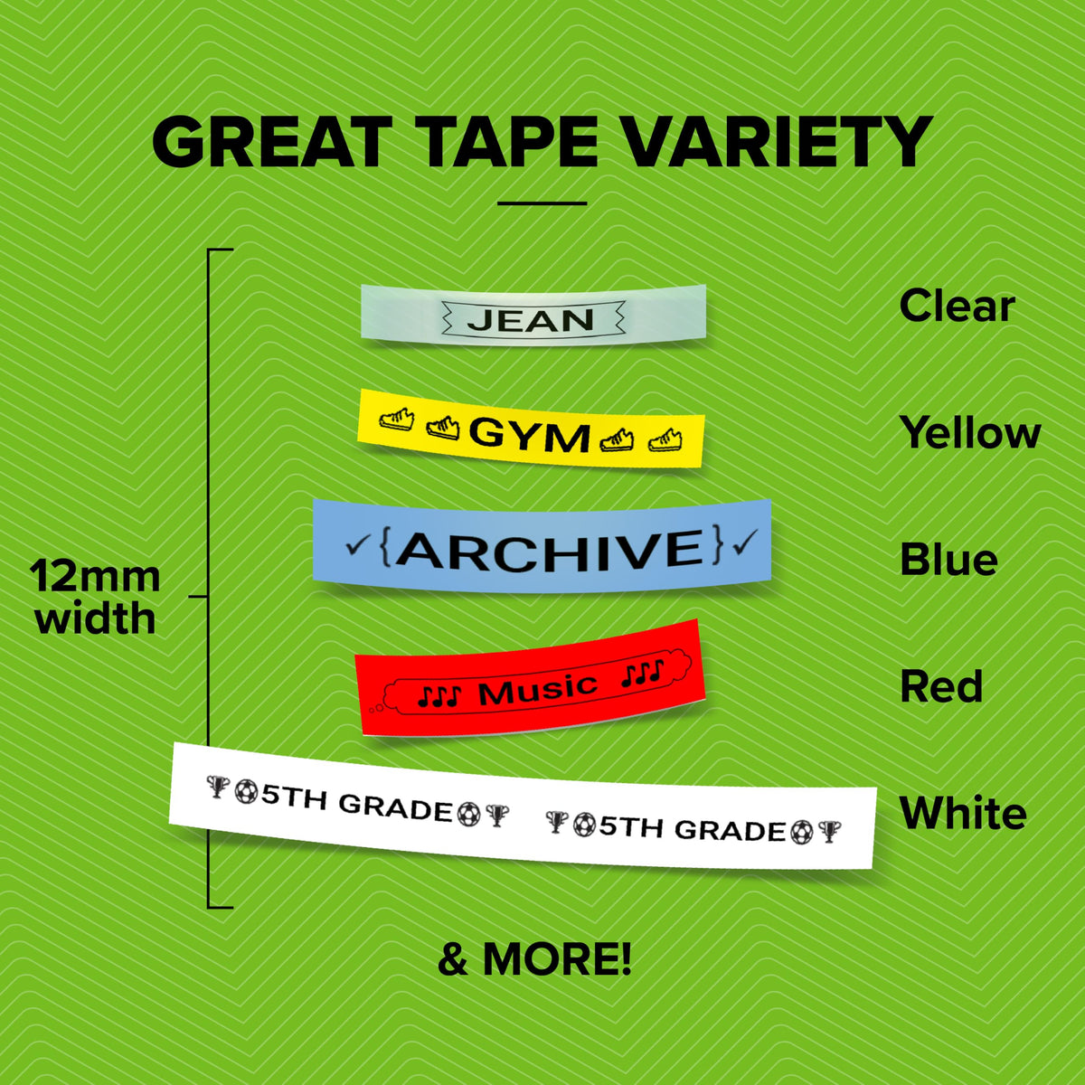 DYMO Label Maker Machine with 3 Tapes - 100H LetraTag Handheld, Includes 3 LT Label Tapes, Perfect
