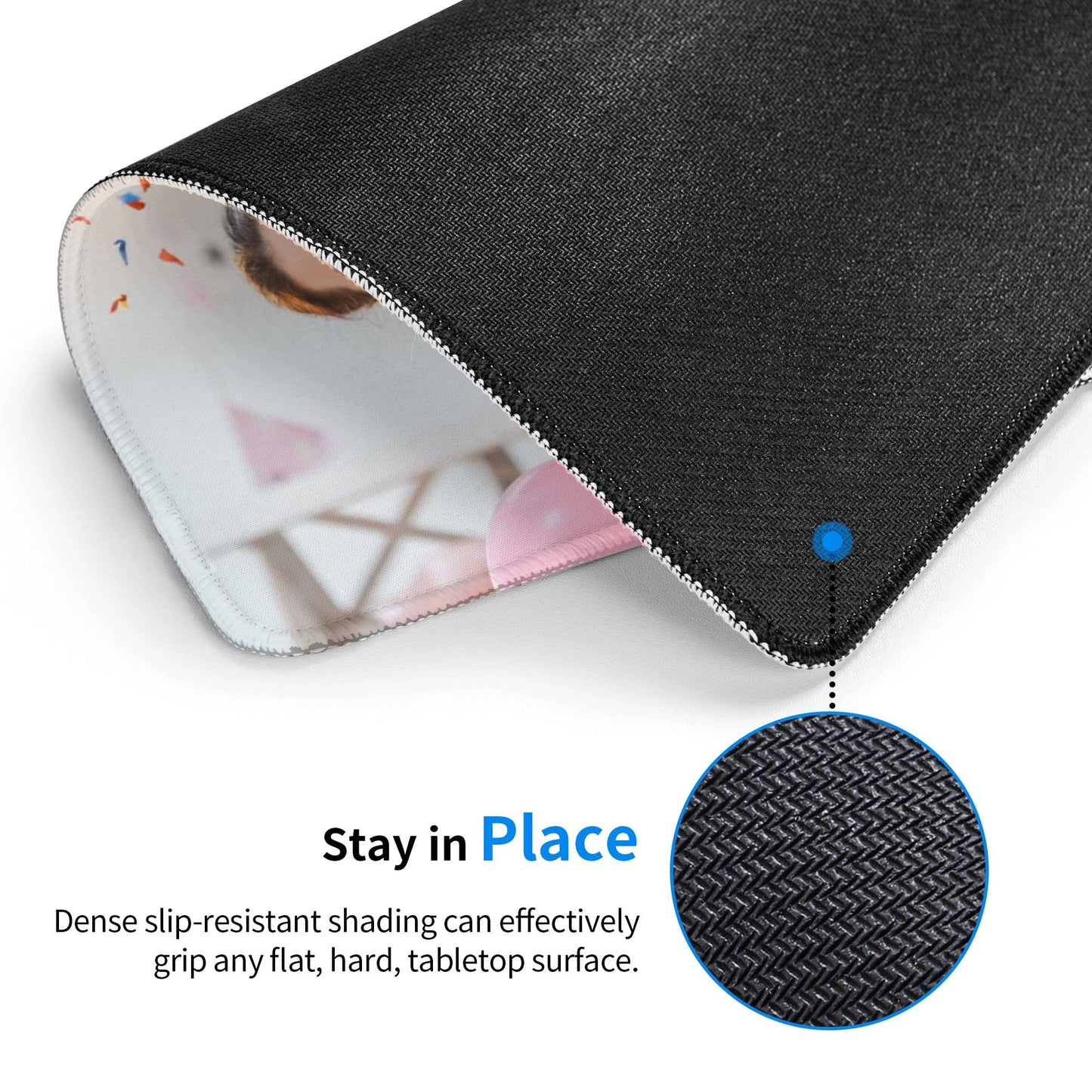 Custom Mouse Pad Personalized Photo Moues Pad with Your Image/Text for Office Gaming Computer Desk