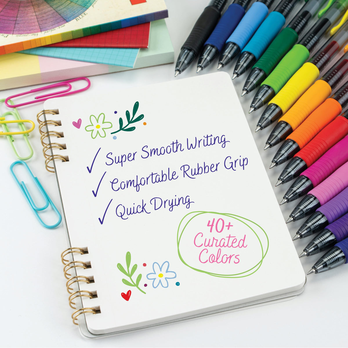 PILOT G2 Limited Edition Harmony Ink Collection Retractable Gel Pens, 0.7mm Fine Point, Gel Pen