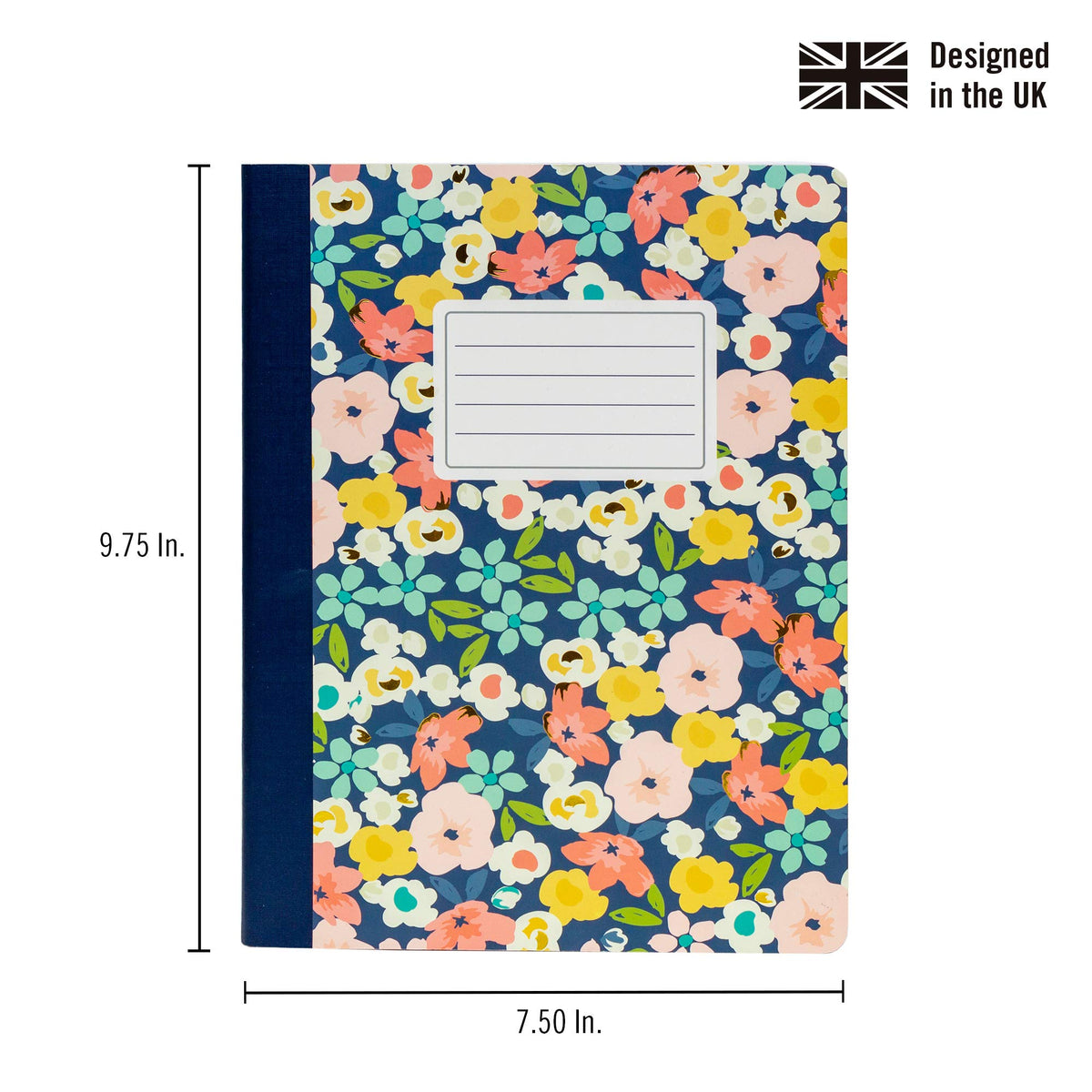 Pukka Pad, Carpe Diem Composition Notebooks - 3 Pack of Journals Featuring 140 Pages of College