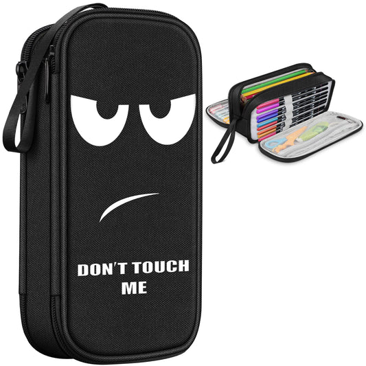 FINPAC Pencil Case, Large Capacity Pencil Box Pen Pouch