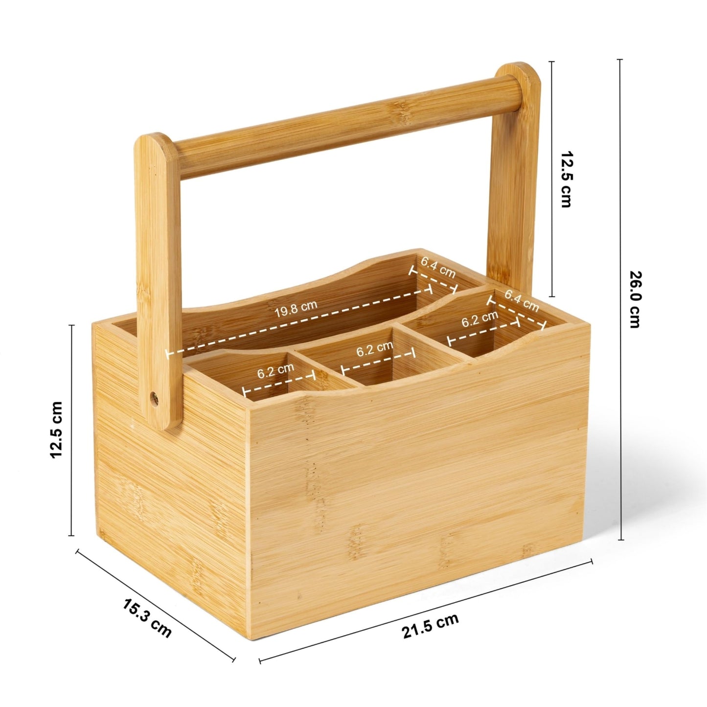 Osco Bamboo Mobile Caddy, BAM-MC1