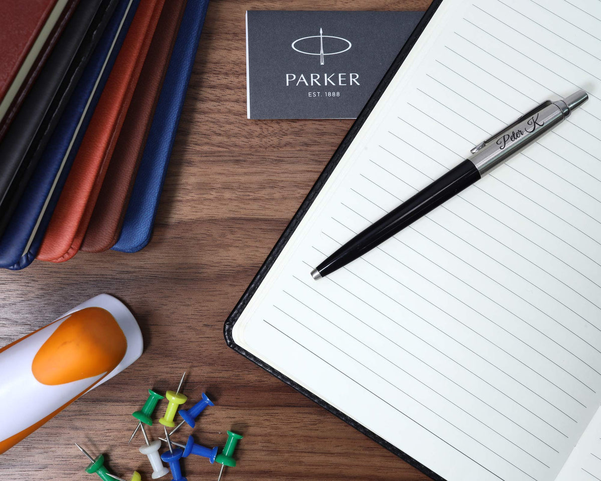 Personalized Custom Parker Jotter Pen + Gift Box | Design A Truly Unique Present | Laser Engraved