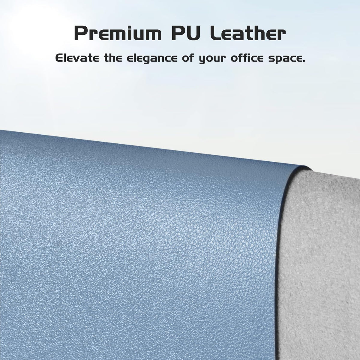 Aothia Leather Desk Pad Protector, Office Desk Mat, Large Mouse Pad, Laptop Desk Pad, Non-Slip PU