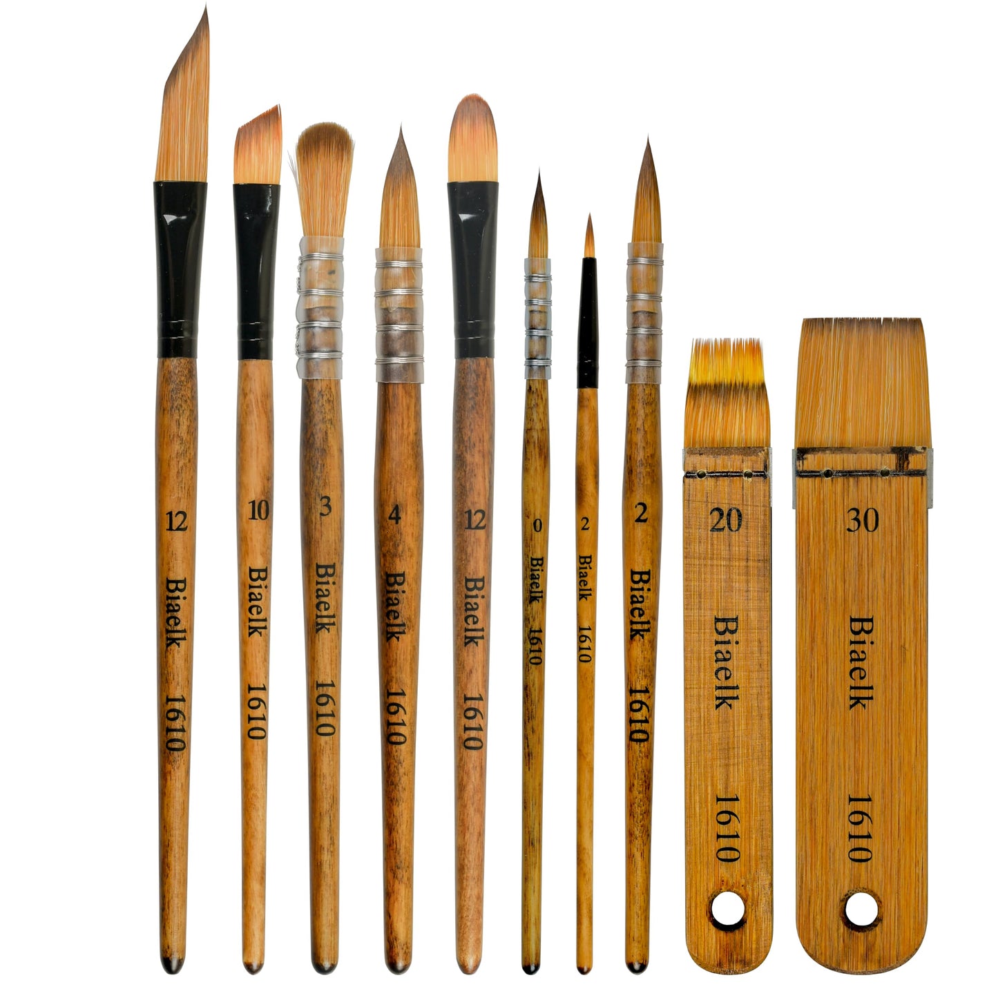 Professional Watercolor Brushes Set,Soft Synthetic Bristle,Rounds/Hake/Dagger Brushes for