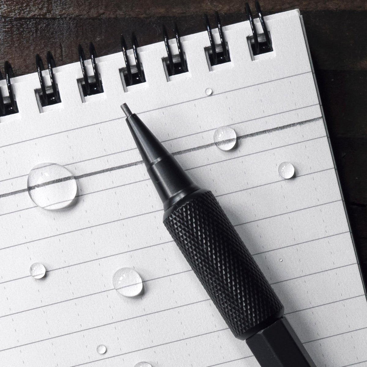 Rite in the Rain Weatherproof Mechanical Pencils, 1.3mm Black Lead, 3 Pack (No. TAC13)
