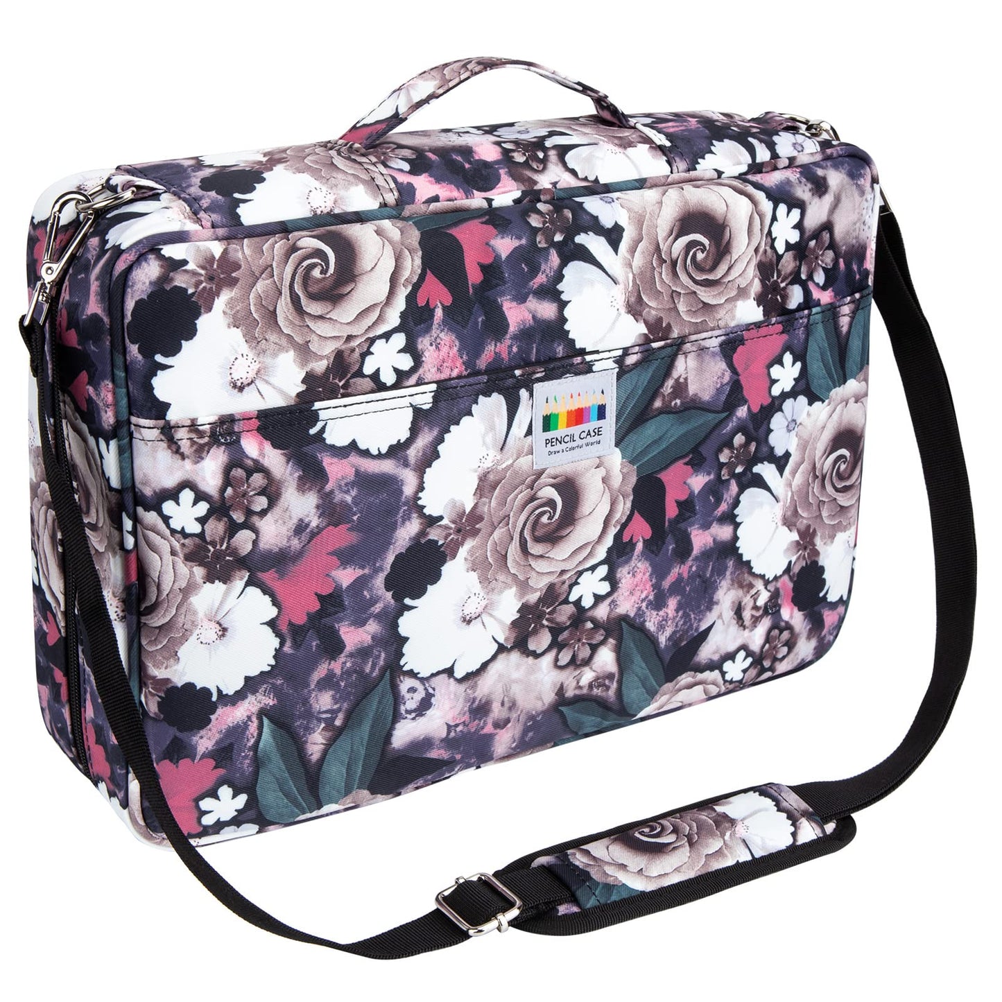 YOUSHARES Big Capacity Colored Pencil Case - 480 Slots large Pen Case Organizer with Multilayer
