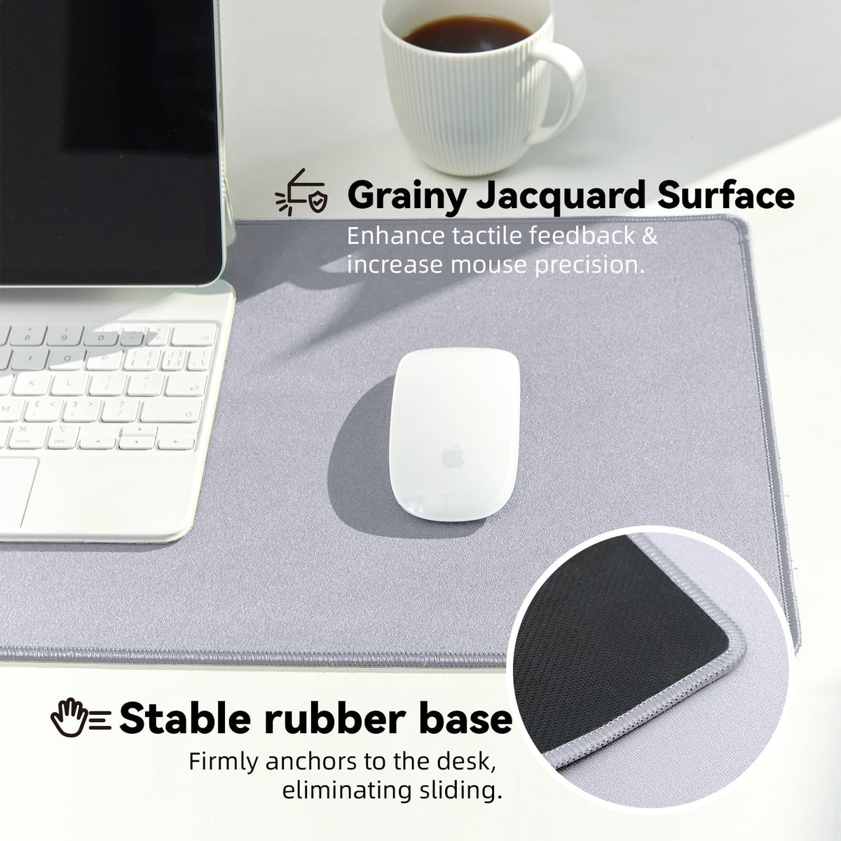 Reniteco Waterproof Large Office & Gaming Mouse Pad, 31.5" x 11.8" x 0.12"