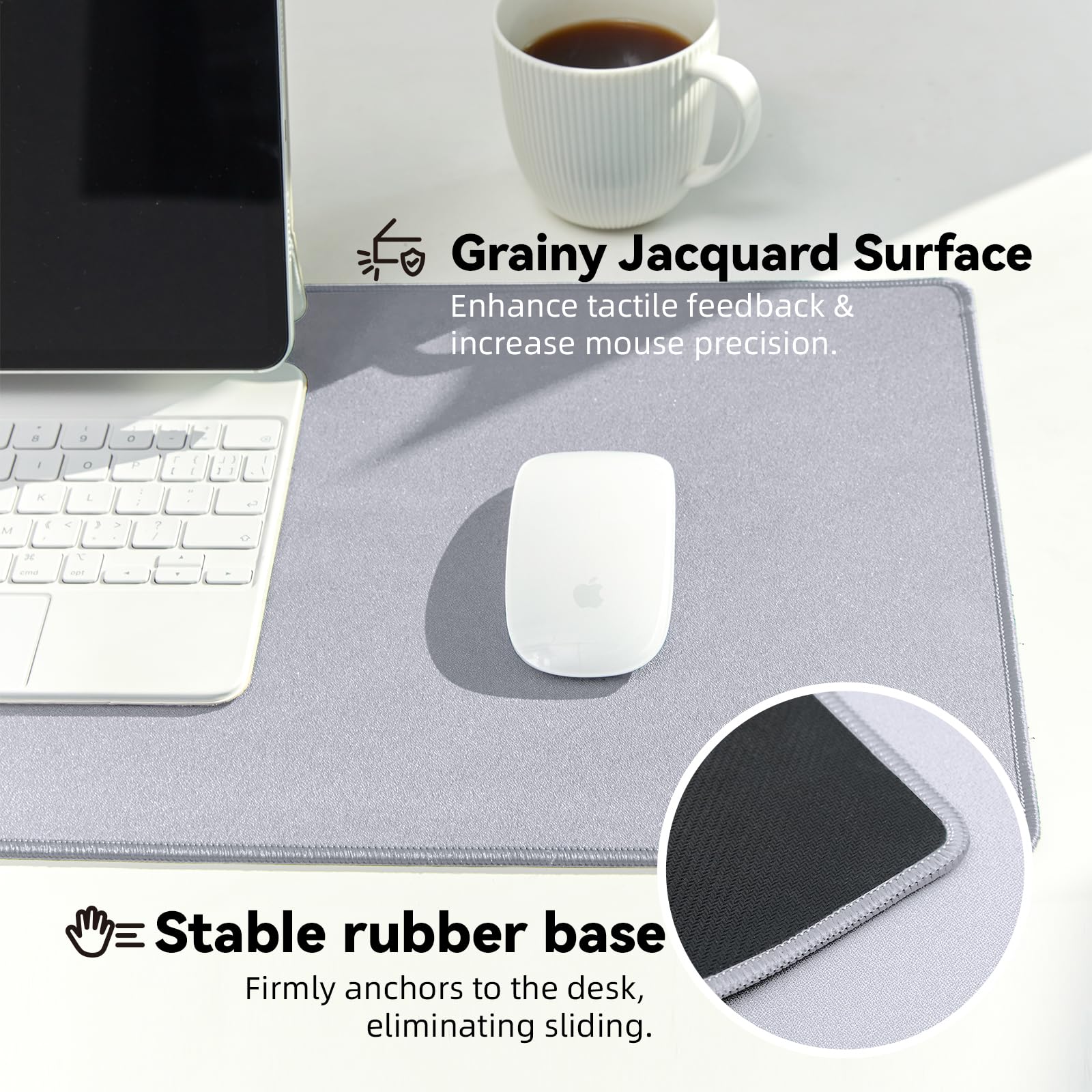 Reniteco Waterproof Large Office & Gaming Mouse Pad, 35.4" x 15.7" x 0.12"