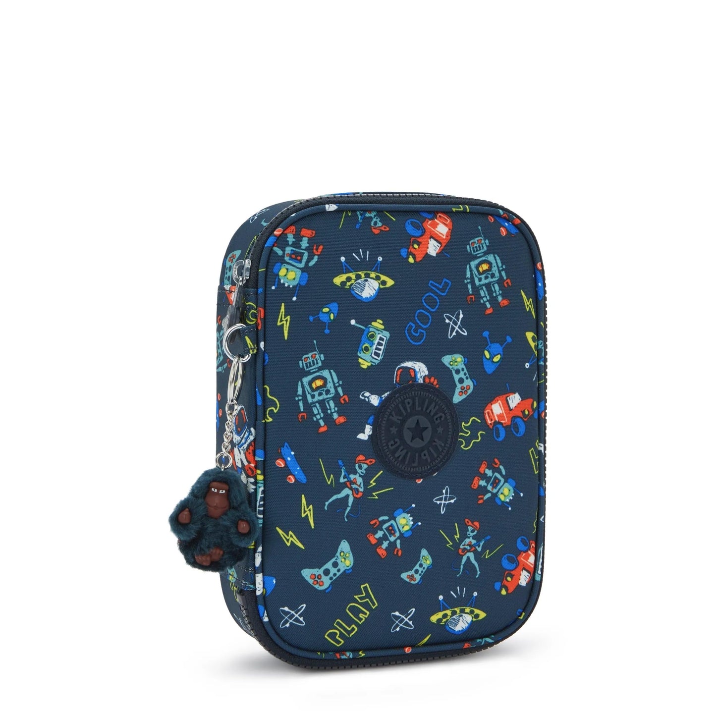 Kipling Women's 100 Pens Printed Case, Organize Accessories, Art Supplies, Makeup, Travel Organizer