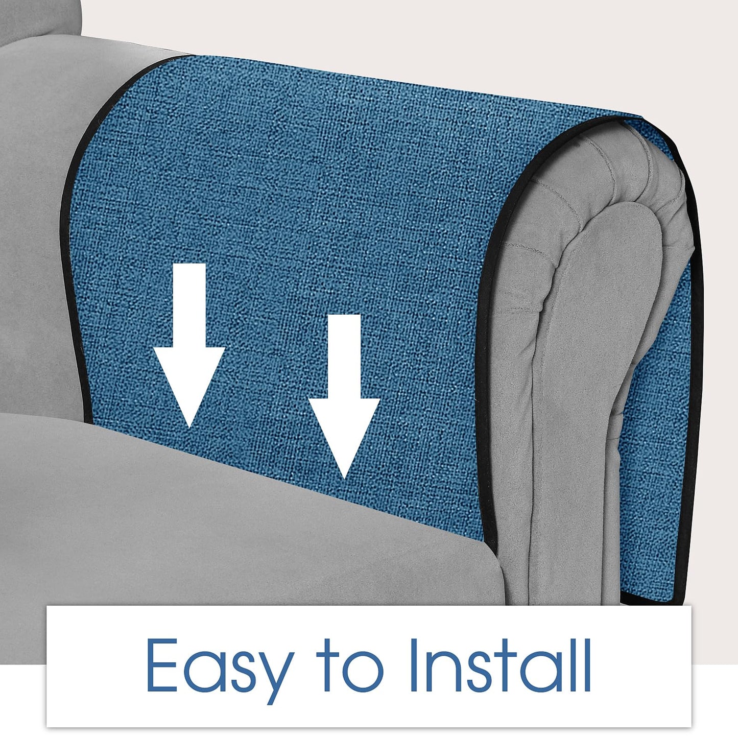 Joywell Remote Control Holder Armchair Caddy Armrest Organizer Classic Blue