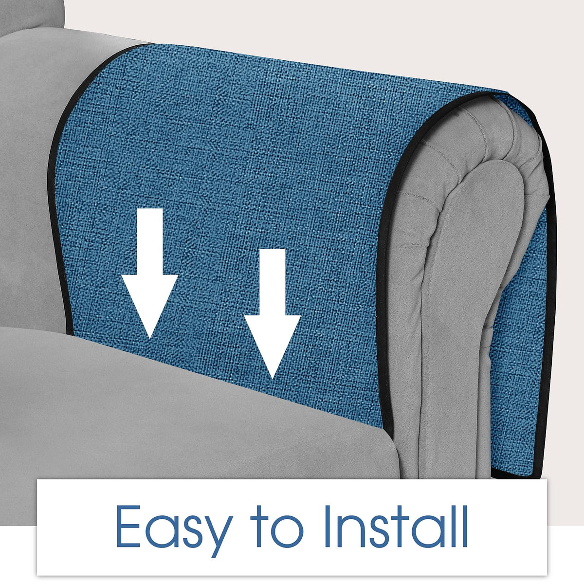 Joywell Remote Control Holder Armchair Caddy Armrest Organizer Classic Blue